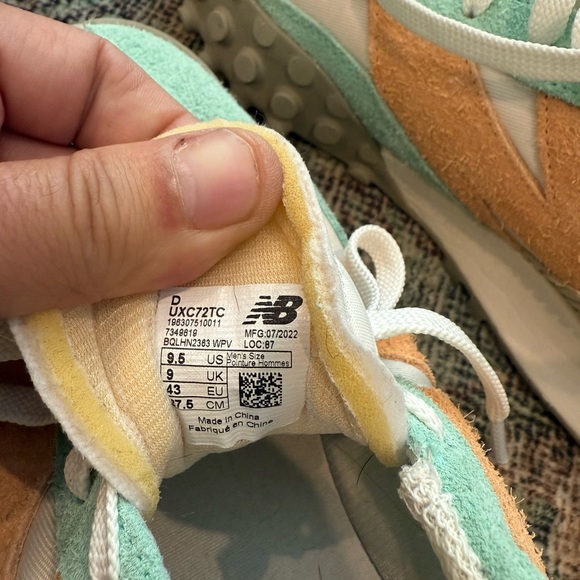 Mint and Tan New Balance XC-72 - Picture 7 of 7